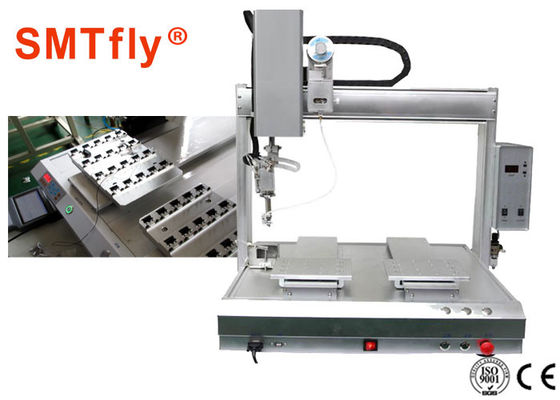 چین جدول دوگانه دستگاه لحیم کاری رباتیک سفارشی برای PCB SMTfly-412 طول عمر طولانی تامین کننده