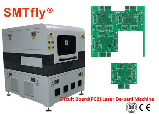 چین لیزر FPC لیزر PCB Depaneling ماشین 2500mm / S لیزر سرعت اسکن SMTfly-5L تامین کننده